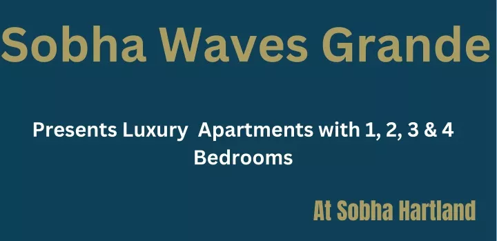 sobha waves grande