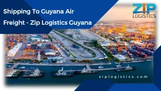 Air freight to Guyana