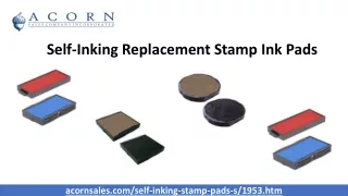 self inking replacement stamp ink pads