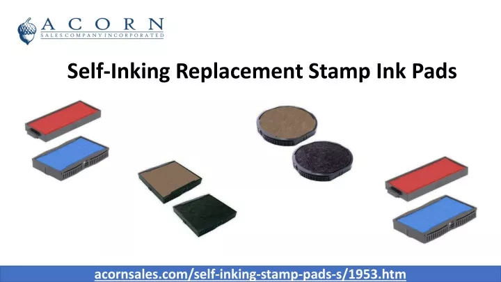 self inking replacement stamp ink pads