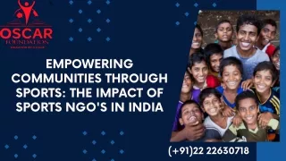 Empowering Lives through Sports With A Leading Sports NGO in India