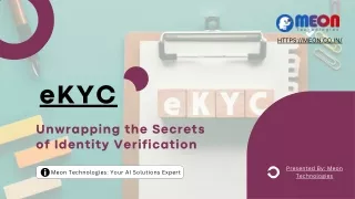 eKYC Gateway to Swift, Reliable, and Paperless Verification!