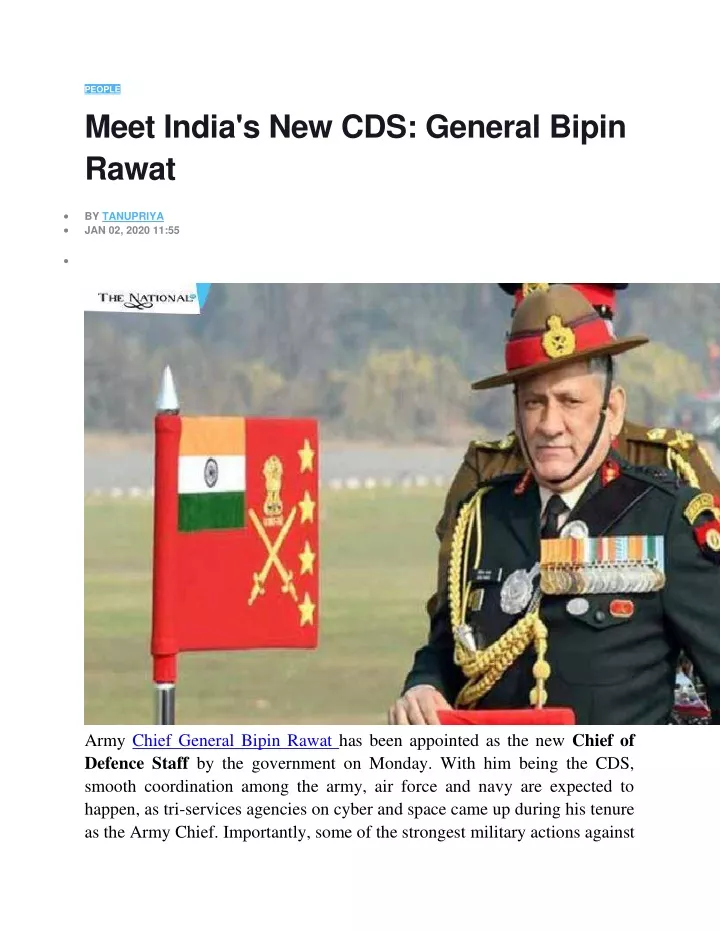 people meet india s new cds general bipin rawat