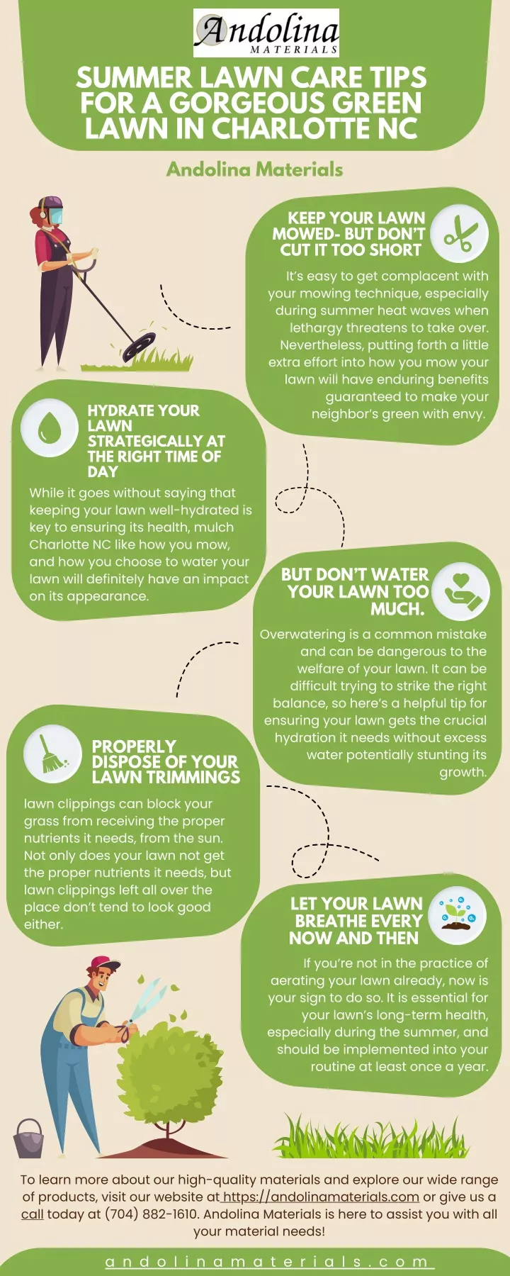 summer lawn care tips for a gorgeous green lawn