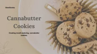 Cannabutter Cookies