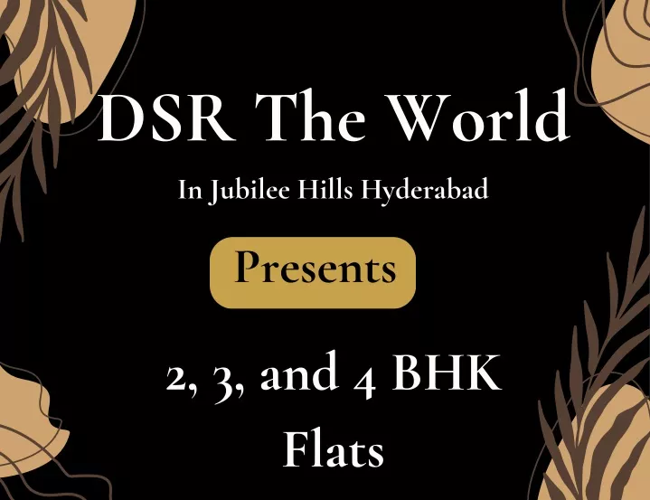 dsr the world in jubilee hills hyderabad