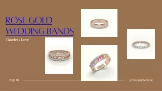 Rose Gold Wedding Rings- Wedding Bands For Women