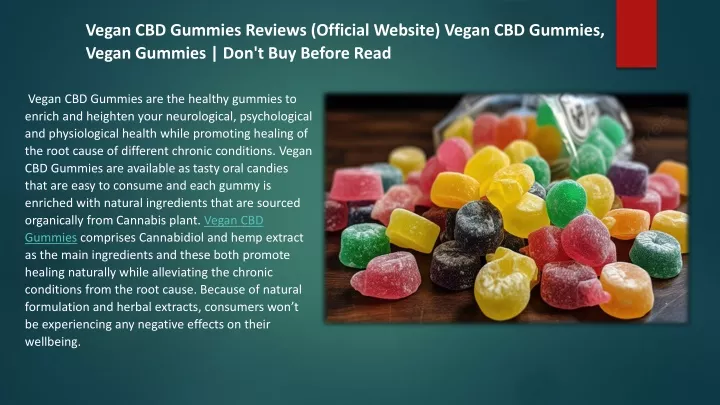 vegan cbd gummies reviews official website vegan