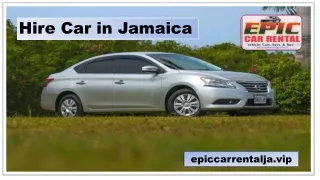 Hire Car in Jamaica