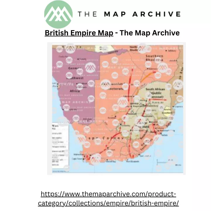 british empire map the map archive