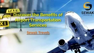 Discover the Benefits of Airport Transportation Services