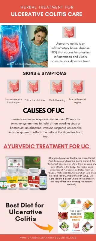 Herbal treatment for ulcerative colitis