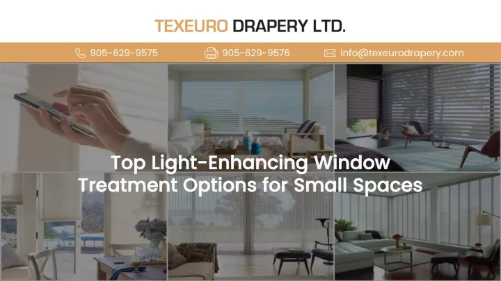 top light enhancing window treatment options