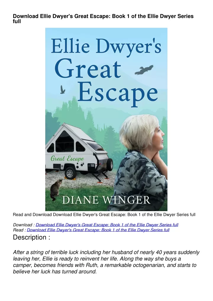 download ellie dwyer s great escape book