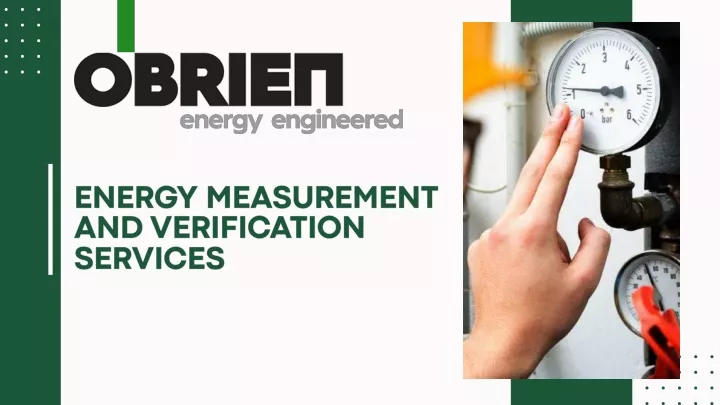 energy measurement and verification services