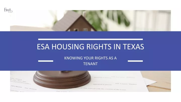 esa housing rights in texas