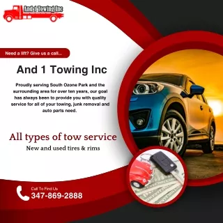 Towing Service  - Tow Truck Springfield Garden Pound