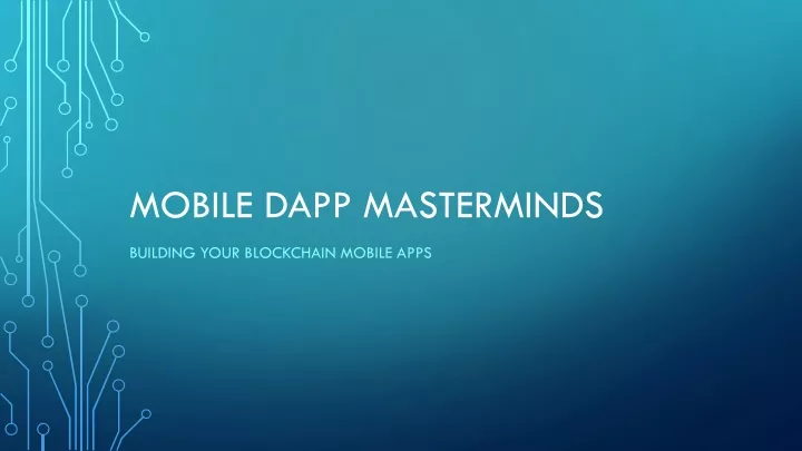 mobile dapp masterminds