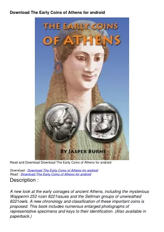 Download The Early Coins of Athens for android