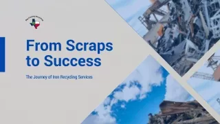 From Scraps to Success-The Journey of Iron Recycling Services