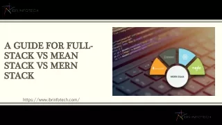 a guide for full stack vs mean stack vs mern stack