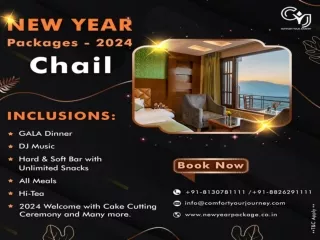 Chail New Year Packages 2024
