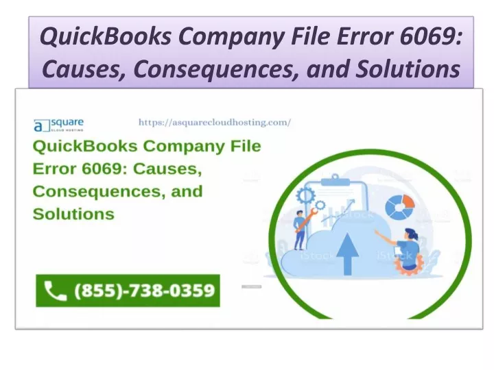 quickbooks company file error 6069 causes