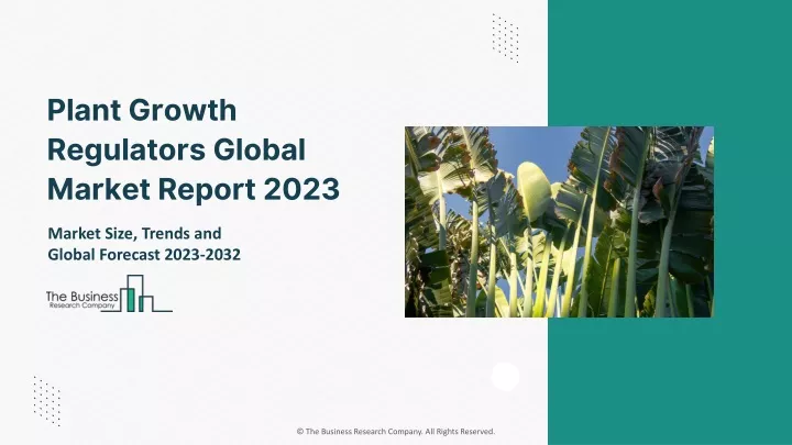 plant growth regulators global market report 2023