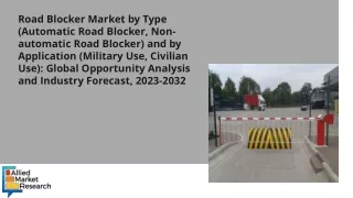 road blocker market by type automatic road