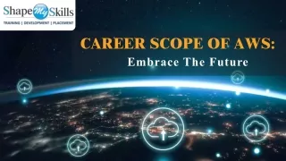 Career Scope Of AWS Embrace The Future