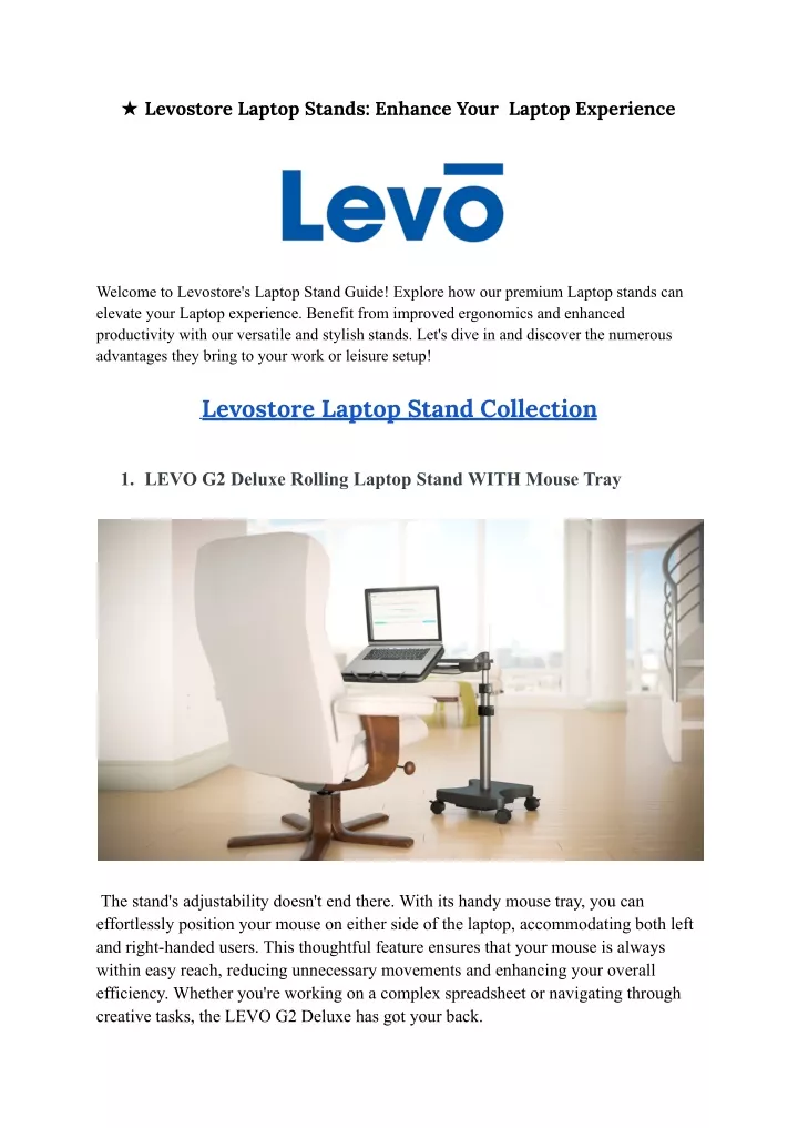 levostore laptop stands enhance your laptop