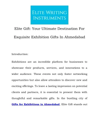 Gifts for Exhibitions in Ahmedabad Call-9820665448