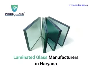 Laminated Glass Manufacturers  in Haryana