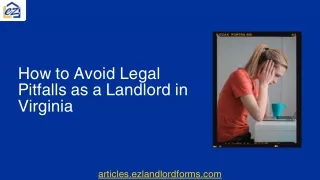 Avoiding Legal Issues as a Virginia Landlord: Essential Tips