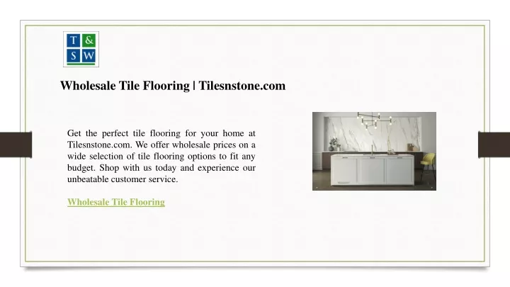 wholesale tile flooring tilesnstone com
