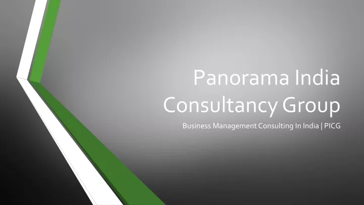 panorama india consultancy group