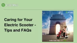 Caring for Your Electric Scooter - Tips and FAQs