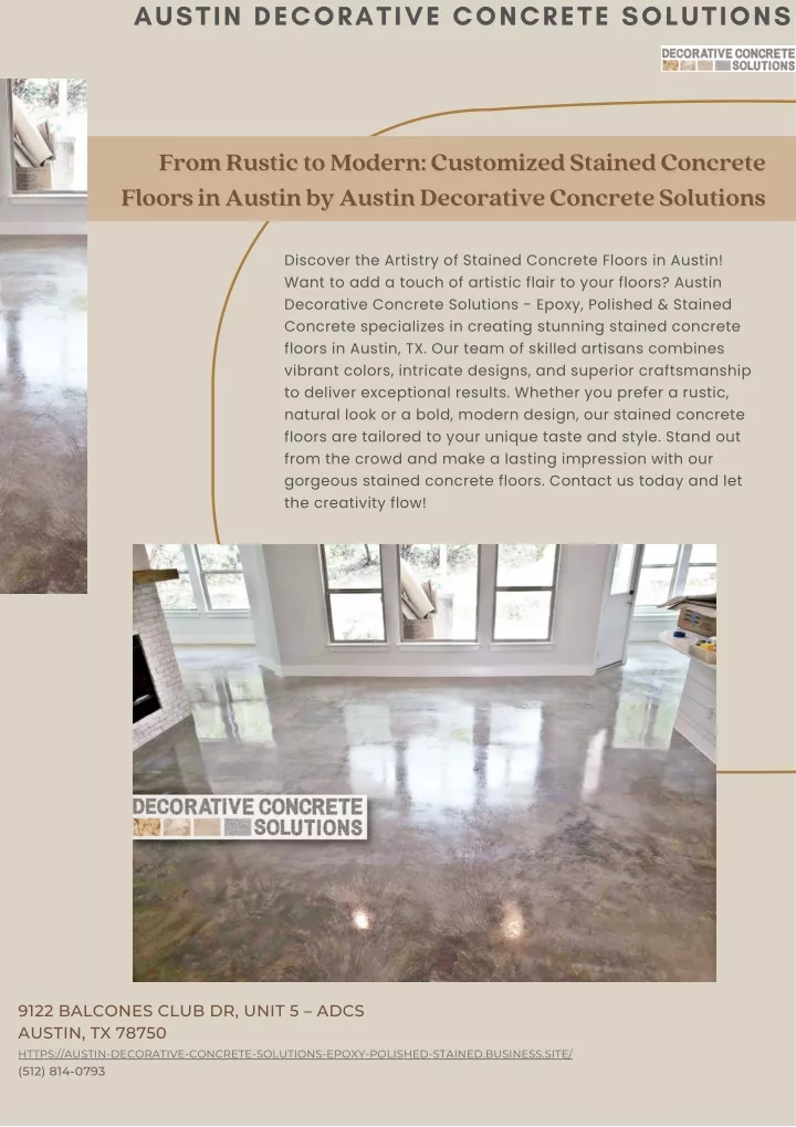 austin decorative concrete solutions