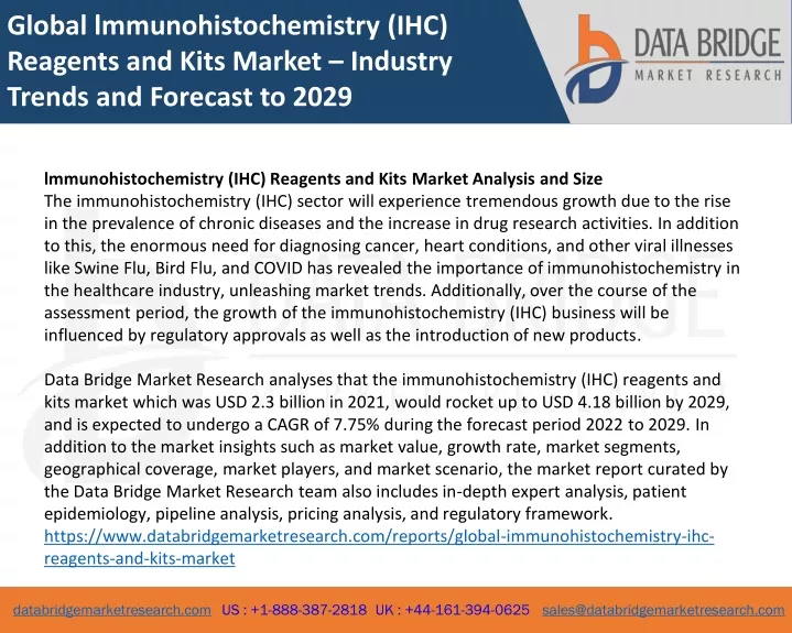 global lmmunohistochemistry ihc reagents and kits