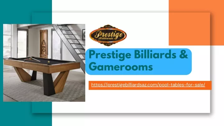 prestige billiards gamerooms