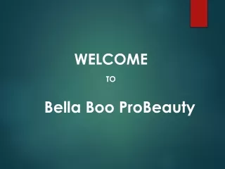 welcome to