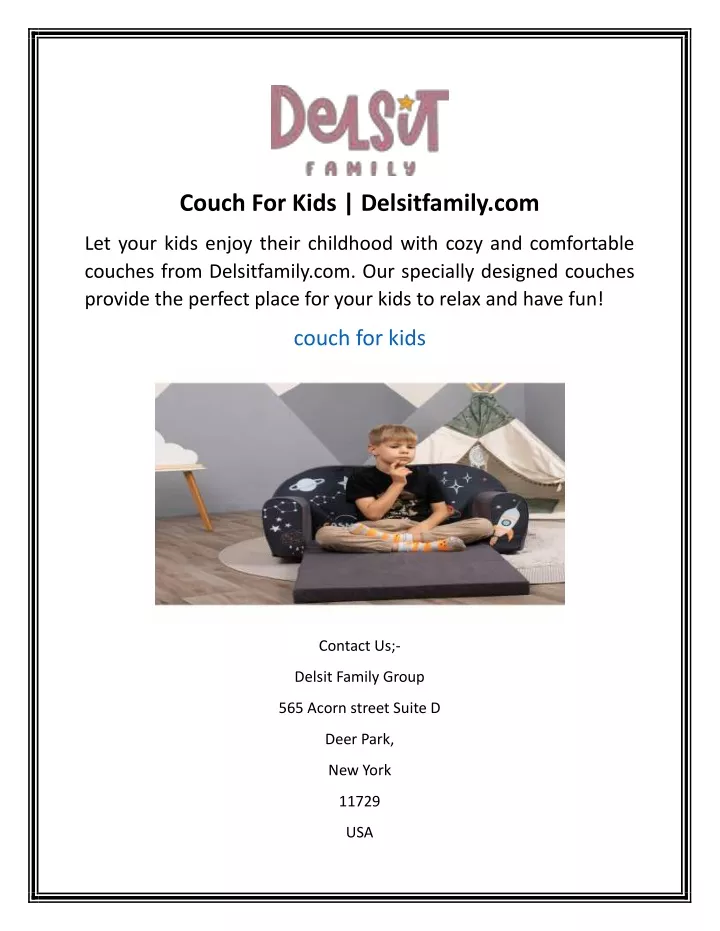 couch for kids delsitfamily com