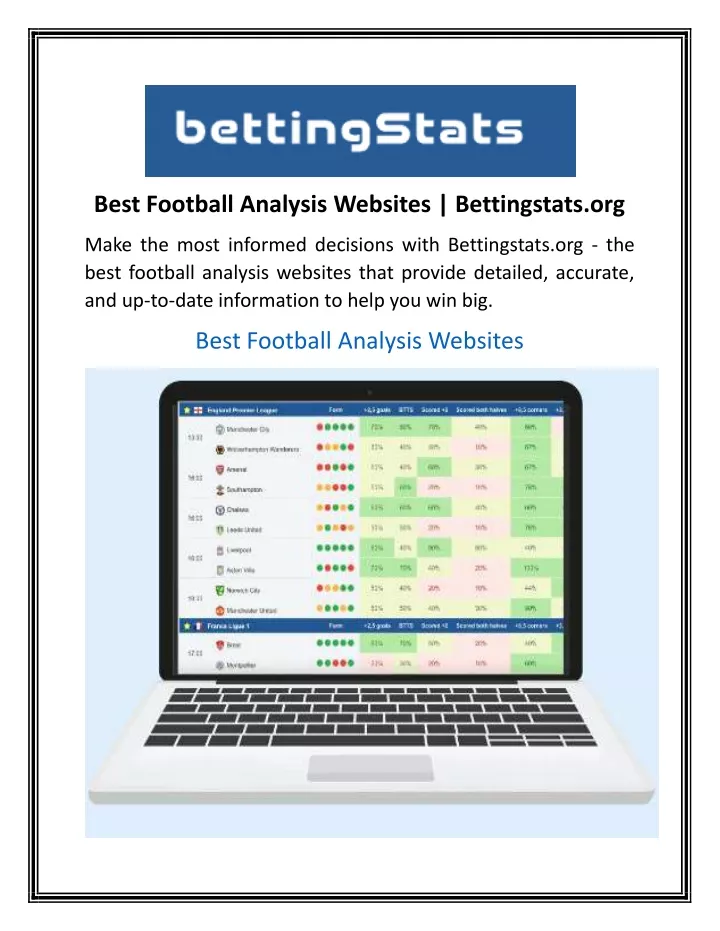 best football analysis websites bettingstats org