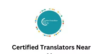 certified translators near me