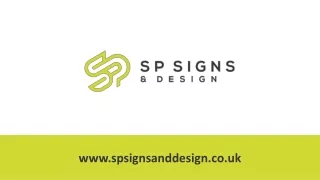 Welcome To Signs And Designs