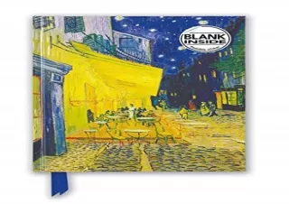 DOWNLOAD PDF Van Gogh: Café Terrace (Foiled Blank Journal) (Flame Tree Blank Not
