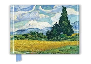 (DOWNLOAD) Van Gogh: Wheat Field with Cypresses (Foiled Journal) (Flame Tree Not