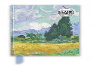 {Pdf} Vincent van Gogh: Wheat Field with Cypresses (Foiled Blank Journal) (Flame