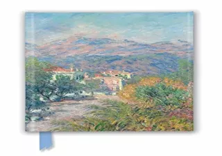 (PDF) Download Claude Monet: Roman Road at Bordighera (Foiled Journal) (Flame Tr