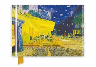 Download Van Gogh: Café Terrace (Foiled Journal) (Flame Tree Notebooks)